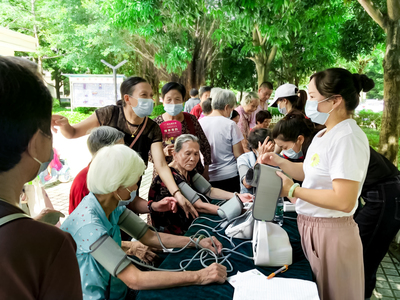 民生微实事公益系列|华盈泰医疗8月20日参与桃源村大健康义诊活动
