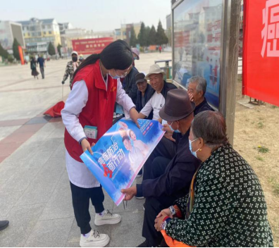 石嘴山市惠农区开展肿瘤防治宣传周活动